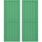 Ekena Millwork Americraft 6-Board Exterior Wood 2 Equal Panel Framed Board-n-Batten Shutters, ARW101BF621X84LPH, PR ARW101BF621X84LPH - alternate 1